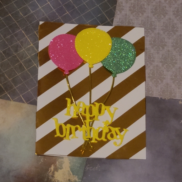 Colourful Birthday Card - Blank - Picture 2 of 2